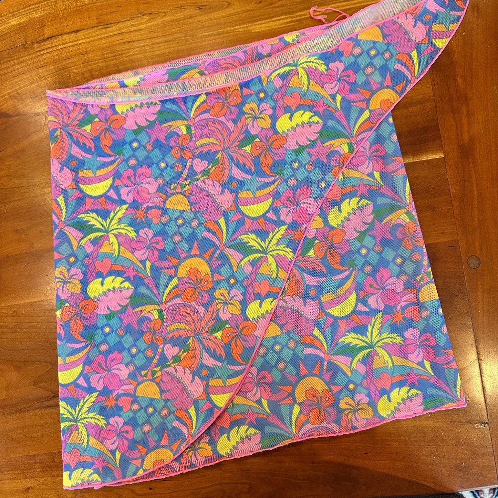 Kulani Kinis L Mini Wrap Skirt Coverup